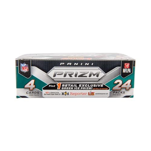 2024 Panini PRIZM NFL Football Trading Cards 24-Count Retail Box