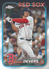 2024 Topps Chrome Baseball 1 Chrome Autograph Per Hobby Trading Card Box