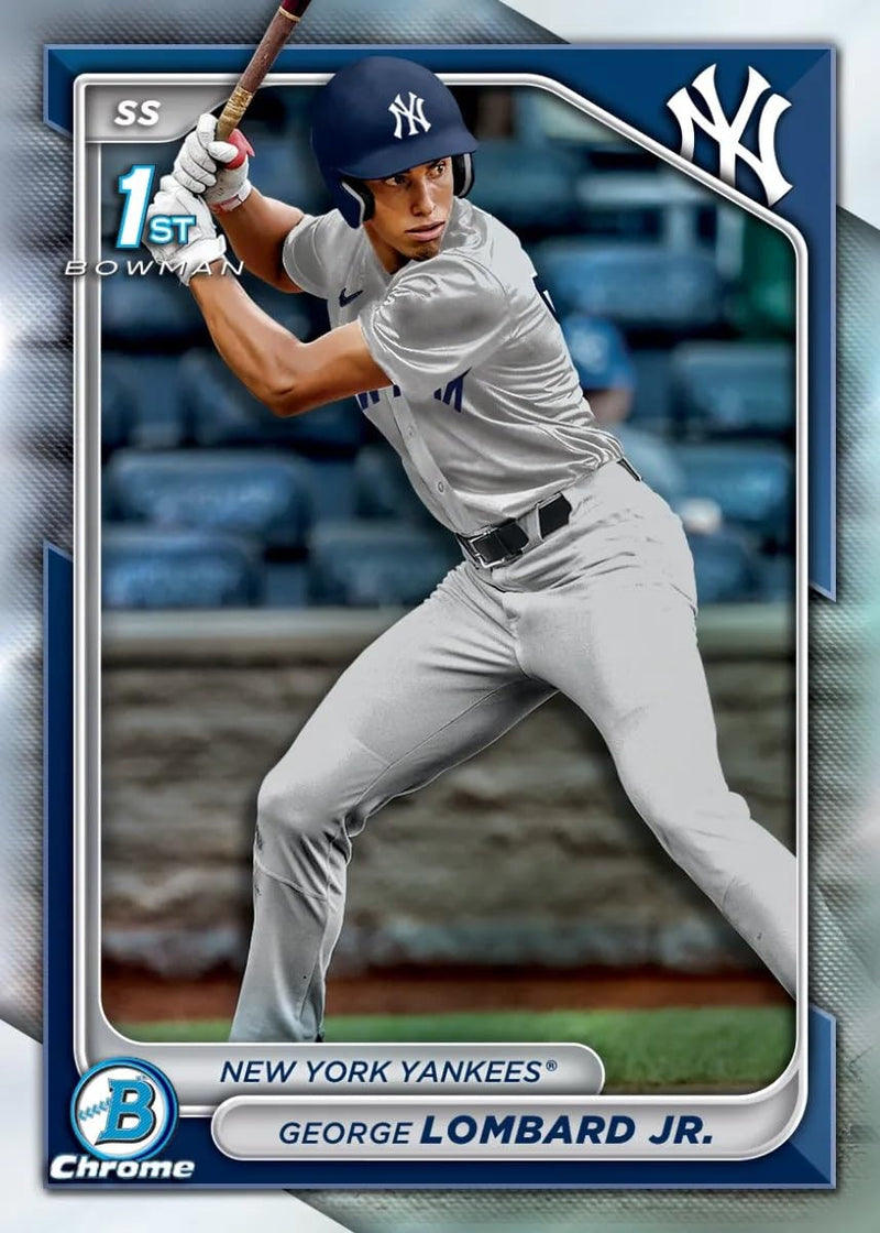 2024 Bowman Baseball Hobby Jumbo Box 3 Autograph Trading Cards