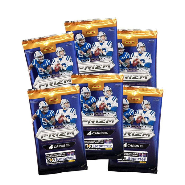 2023 Panini Prizm Football Blaster Box (6 Count Pack of 1)