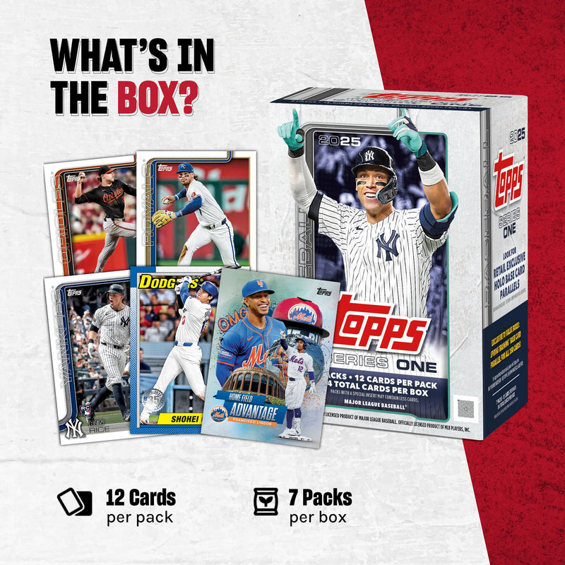 2025 Topps Series 1 Baseball - Factory Sealed - Value Box